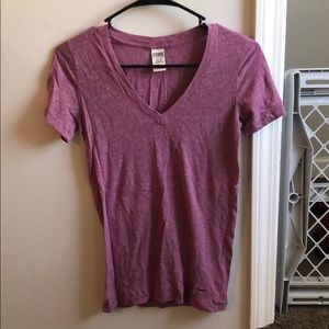 PINK V-neck tshirt